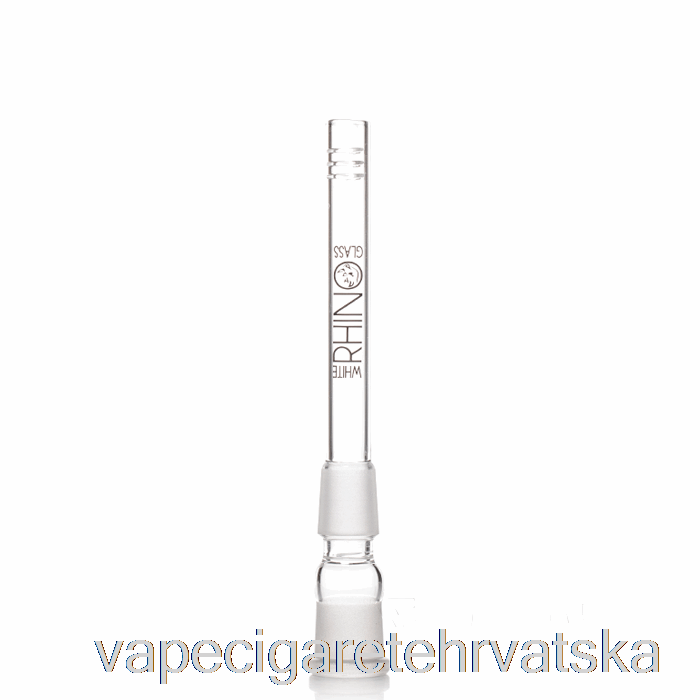 Vape Hrvatska White Rhino 19/19 Glass Downstem 5inch
